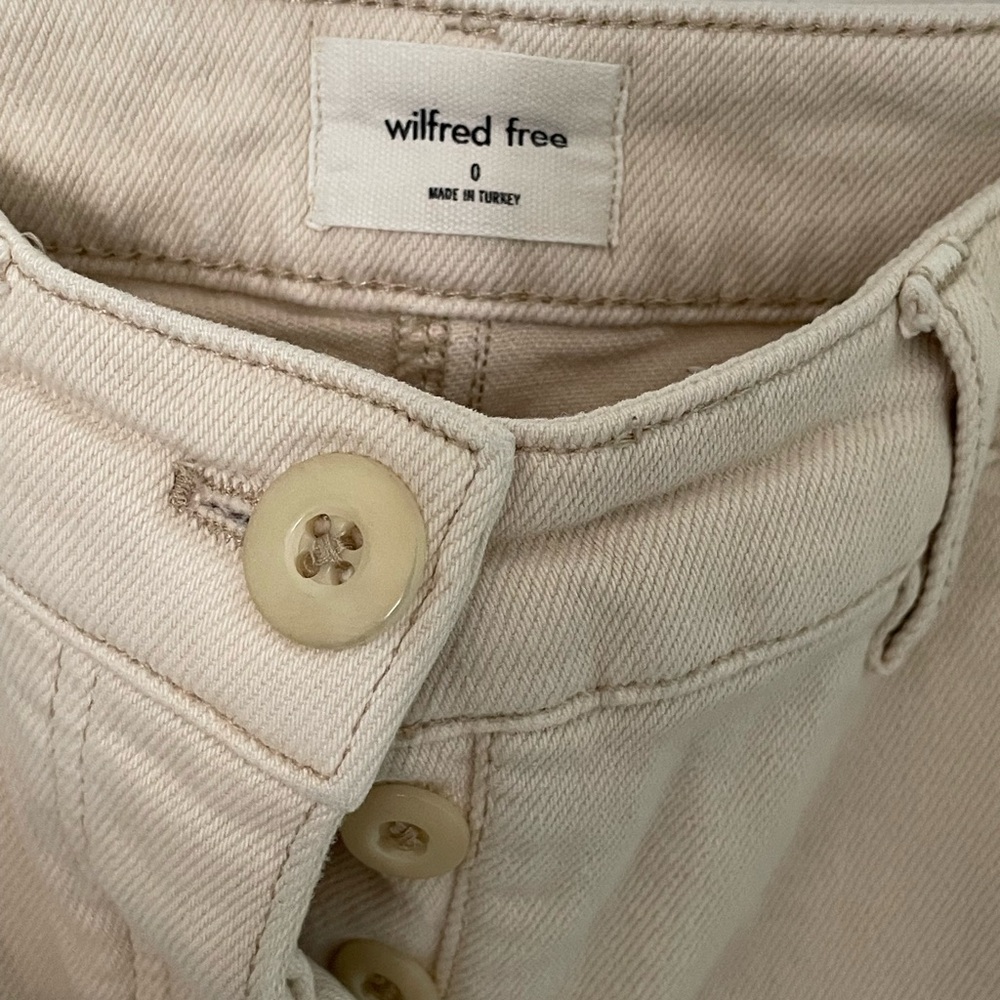 Wilfred Free - Aritzia Modern Cargo Pant Size 0 Gd Birch - Picture 6 of 7